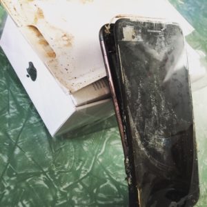 Damaged iPhone 7