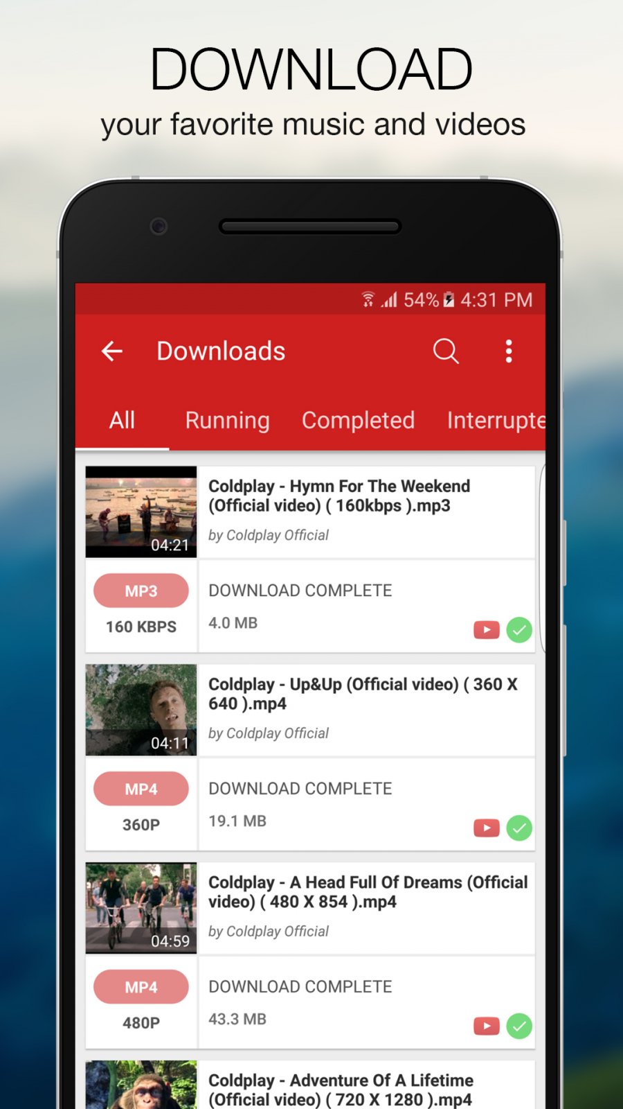 how to download youtube videos android