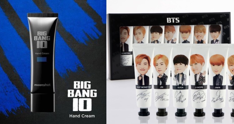 Big Bang vs. BTS Hand Cream