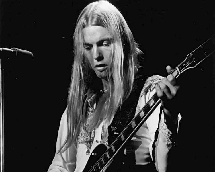 Greg Allman, pictured in 1975 (Image: Paragon Agency)