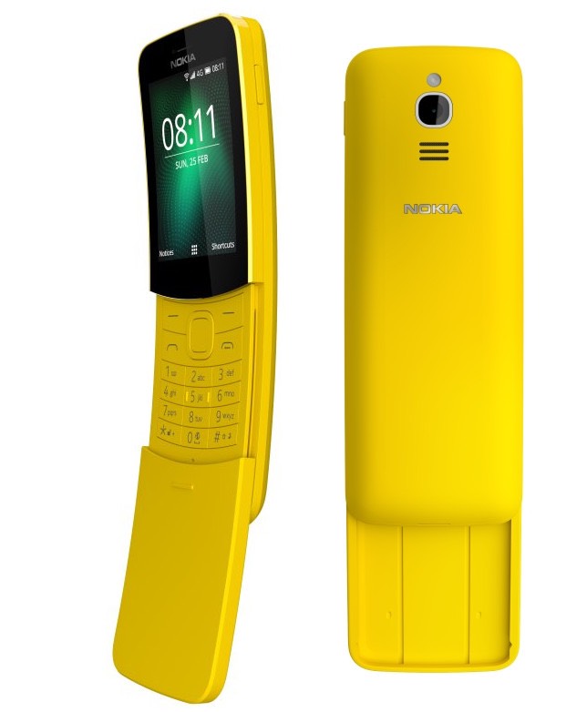 Nokia 8110 in banana yellow