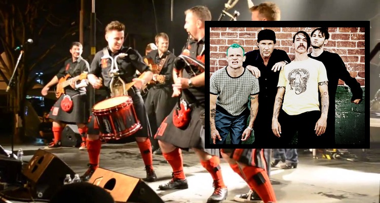 The Red Hot Chili Peppers vs. The Red Hot Chili Pipers