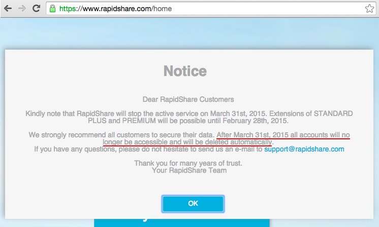 rapidsharenotice