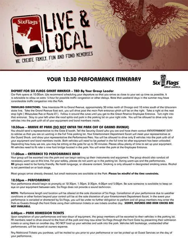 six-flags-itinerary