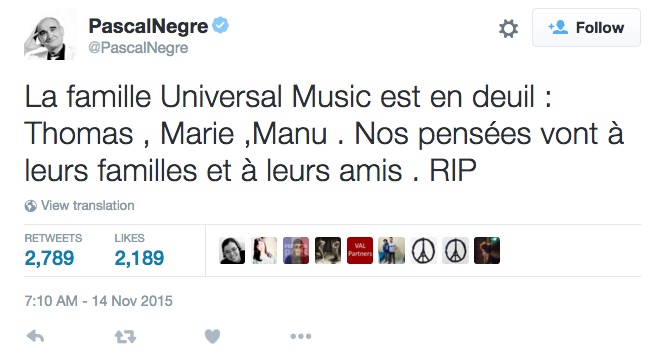 UMG_tweet_paris