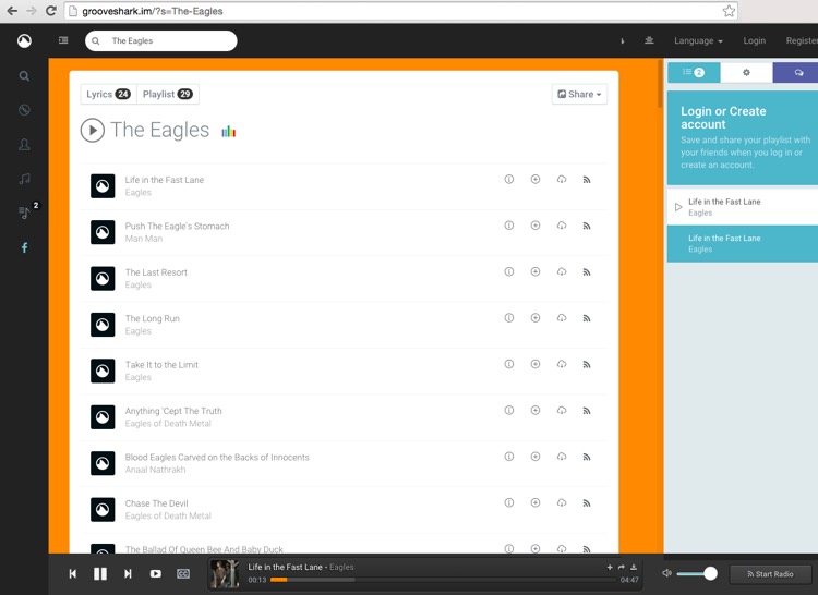 Grooveshark Clone Pops Up in Peru