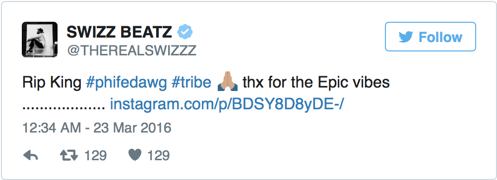 Phife Dawg - Founding Member Of A Tribe Called Quest, Dies Aged 45.
