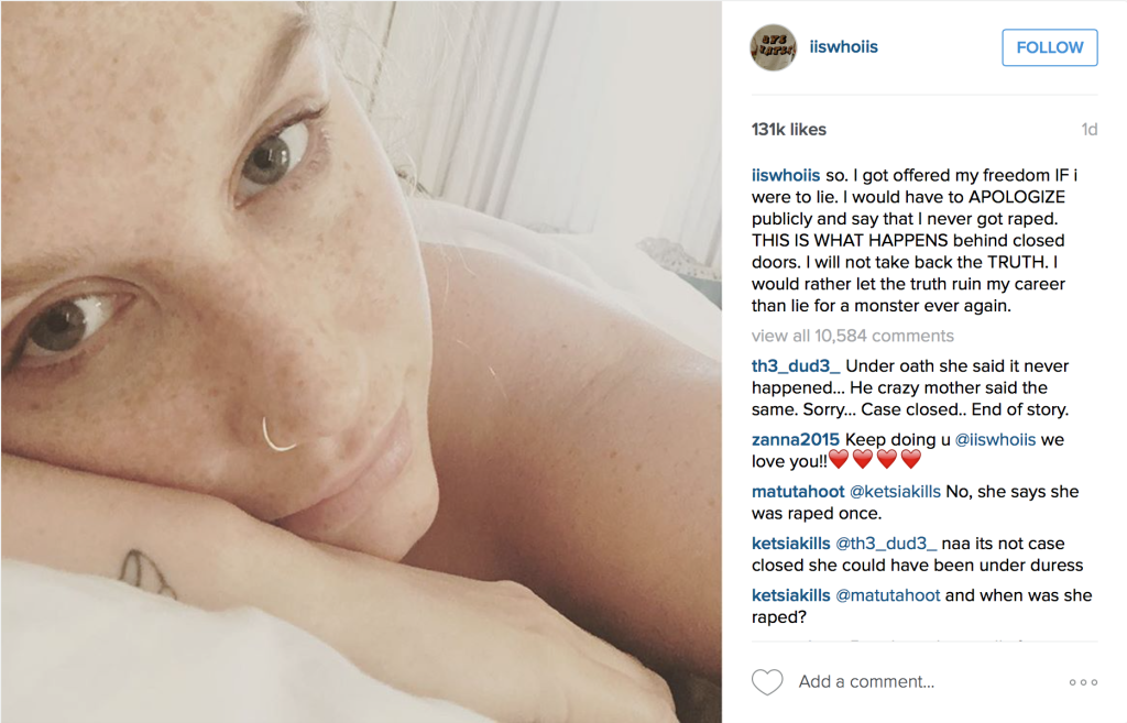 Breaking: Kesha Claims She Was Offered 'Freedom' If She Drops Rape Allegations