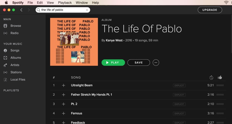 Kanye West's The Life of Pablo Finally Arrives On Spotify...