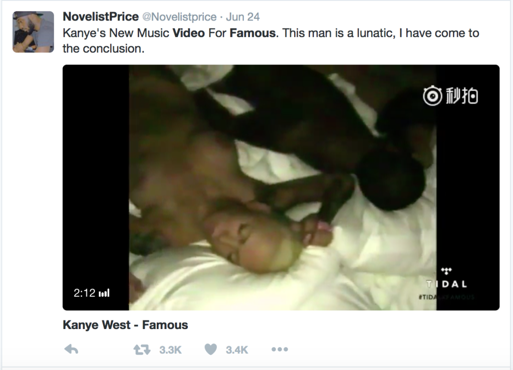 Tidal Fires Back With Exclusive Kanye West k'Famous' Video