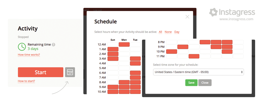 schedule