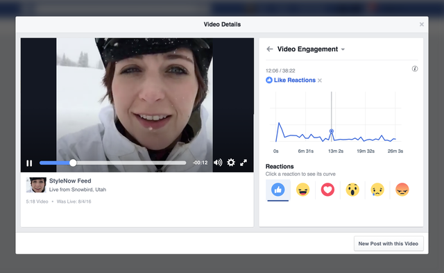 Video Engagement Reactions