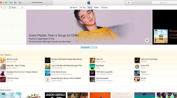 iTunes Korea: No Music Downloads