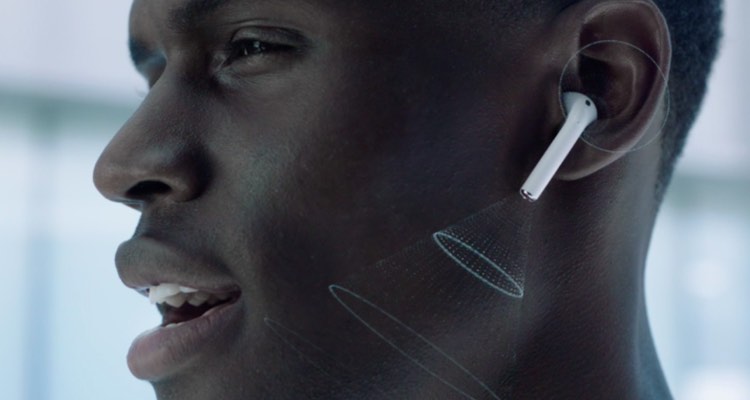 Putting airpods in ears cheap