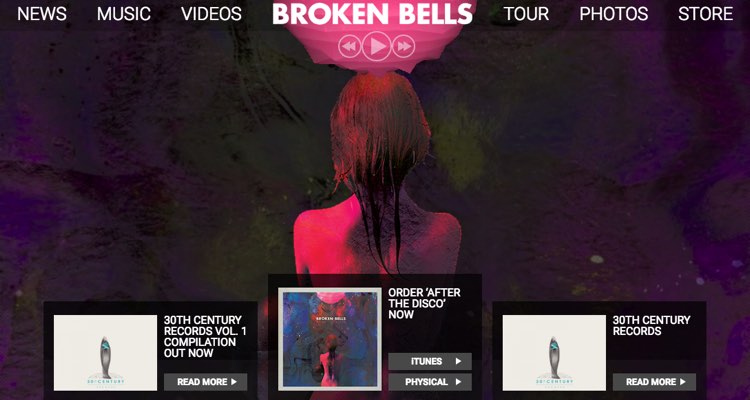 How to Make a Website: Broken Bells