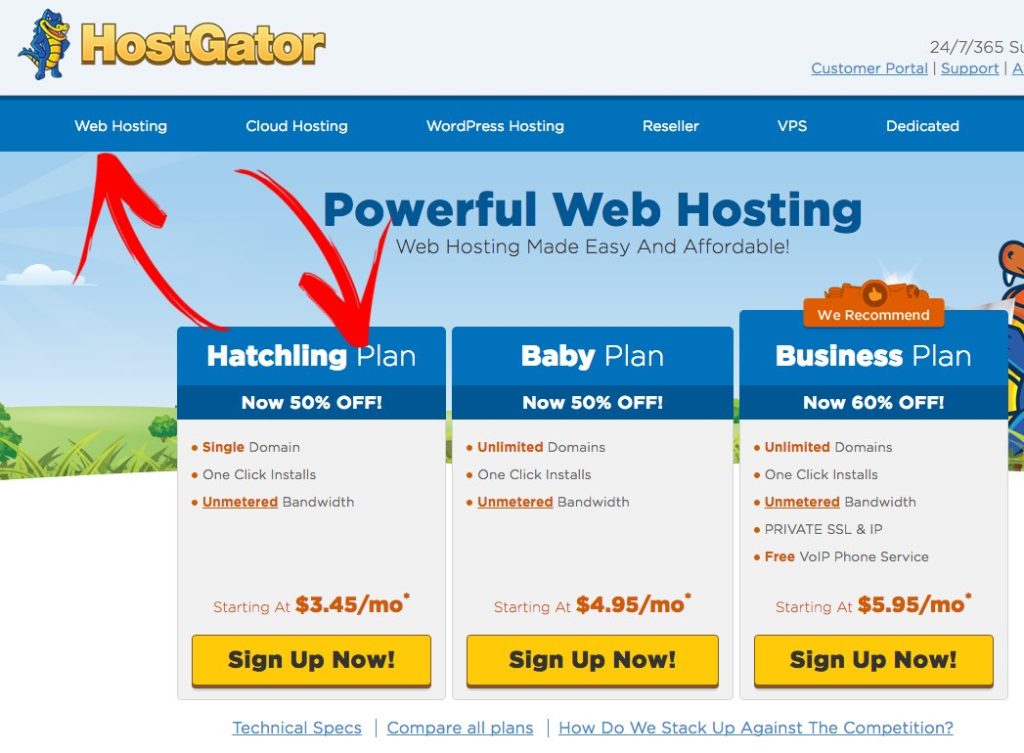 howtomakeawebsite_hostgatorhatchling