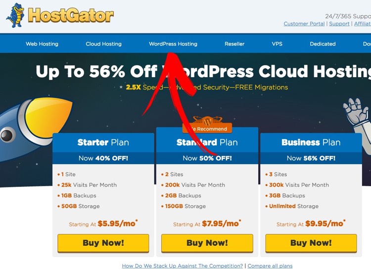 howtomakeawebsite_wordpressonhostgator