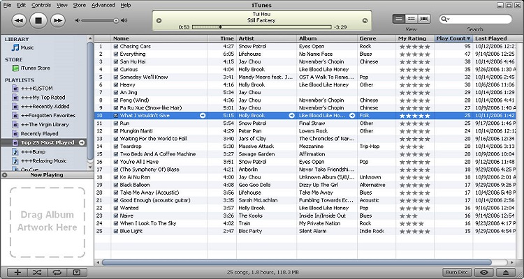 Playlists are emerging as a dominant way of streaming music online.