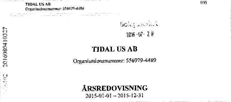tidalreport