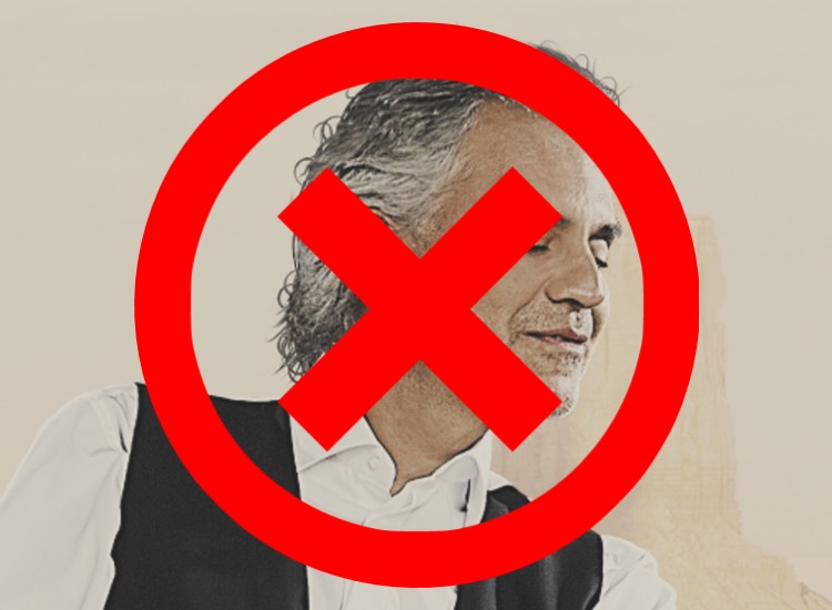 Boycott Bocelli Movement Begins Following Donald Trump Inauguration