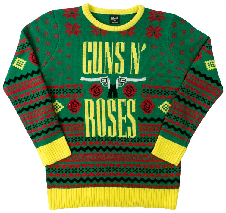 The Guns n Roses Ugly Christmas Sweater