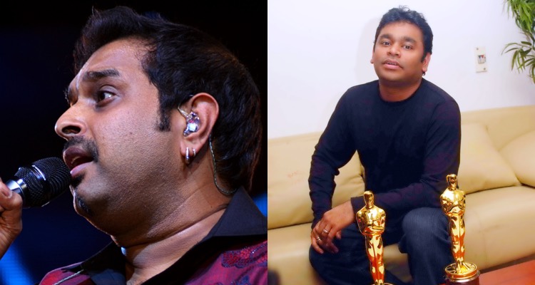 Bollywood super-composers AR Rahman and Shankar Mahadevan. The latest Bollywood News.