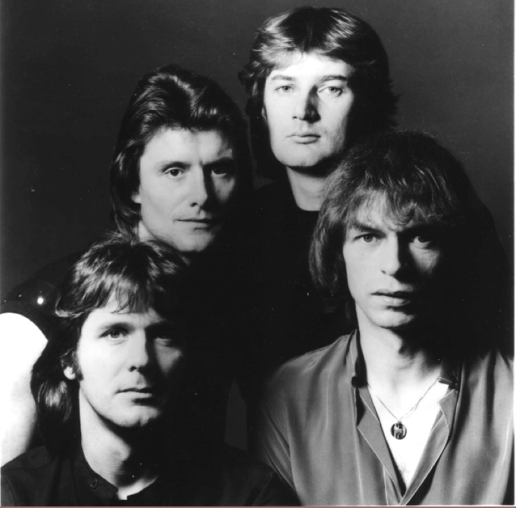 Asia Promotional Photo, 1982. John Wetton is lower left.
