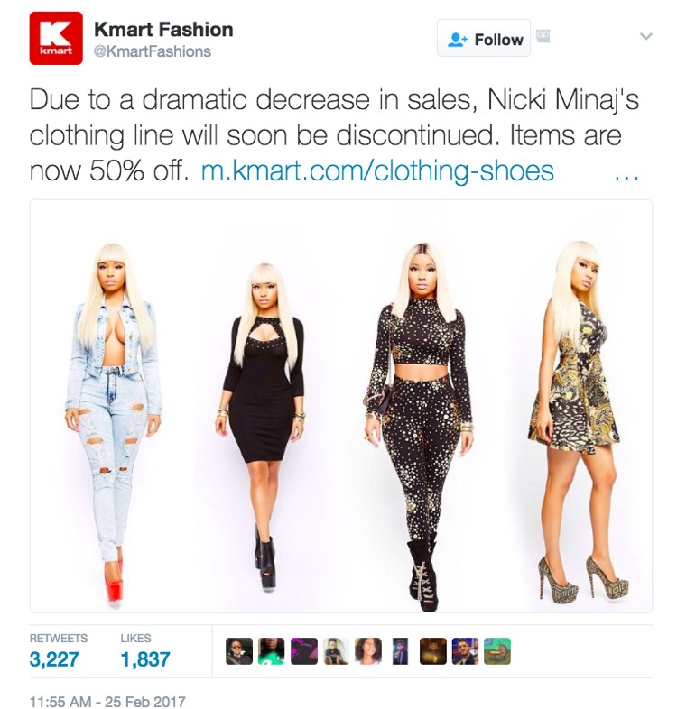 Nicki minaj outfits for sale hotsell