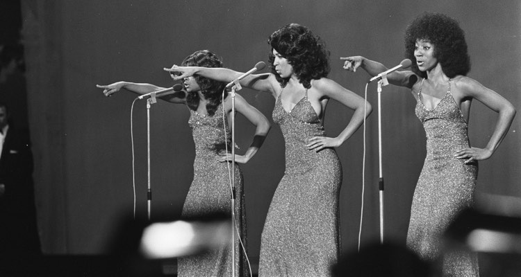 The Three Degrees, Performing in 1974 (Photographer Unknown). The group claims Sony Music hasn't paid them in 42 years.