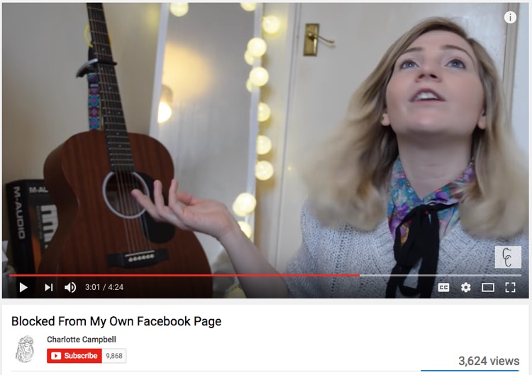 Ed Sheeran fan Charlotte Campbell (YouTube Screenshot)