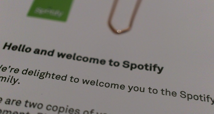 Spotify Letter