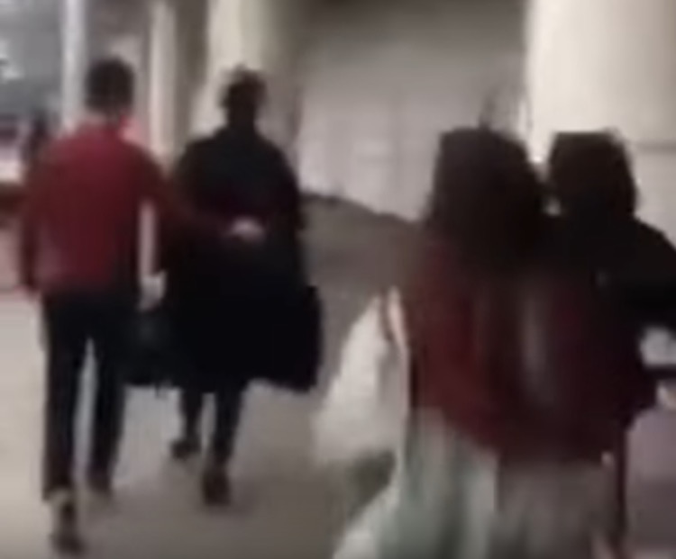 BTS' V Running from ARMY fans at Seoul's Gimpo International Airport