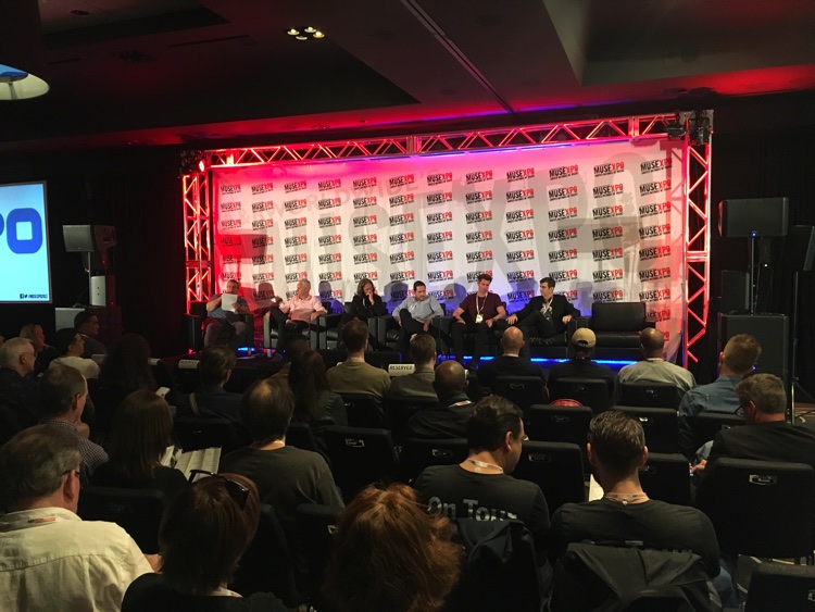 Global Managers panel discuss major labels on Monday at Musexpo 2017 in Hollywood