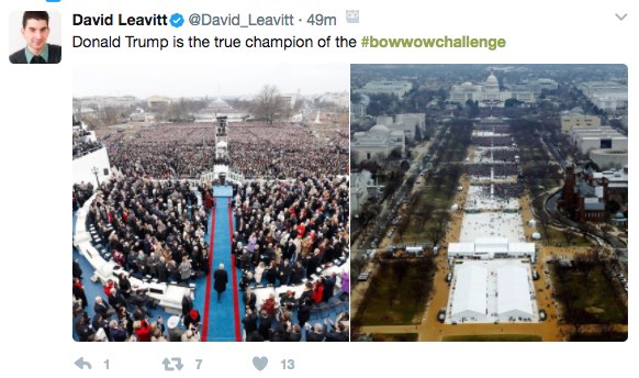 Bow Wow Challenge: The Trump Inauguration