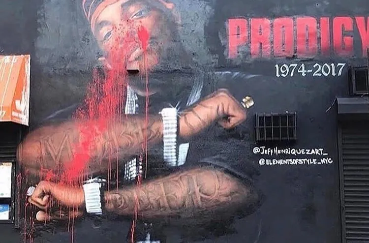 Second Defacement of Prodigy Mural