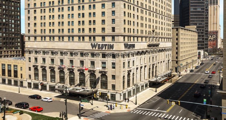 Westin Book Cadillac Hotel, site of the upcoming vinyl records conference.