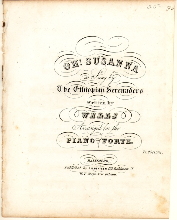 The Original Lyrics To Oh Susanna Are Brutally Racist