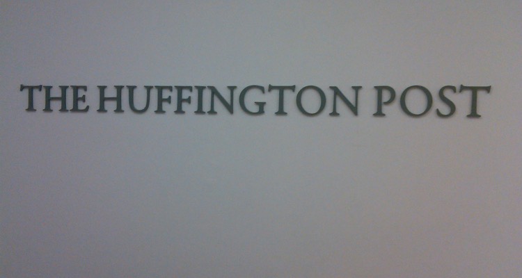 The Huffington Post masthead in NY