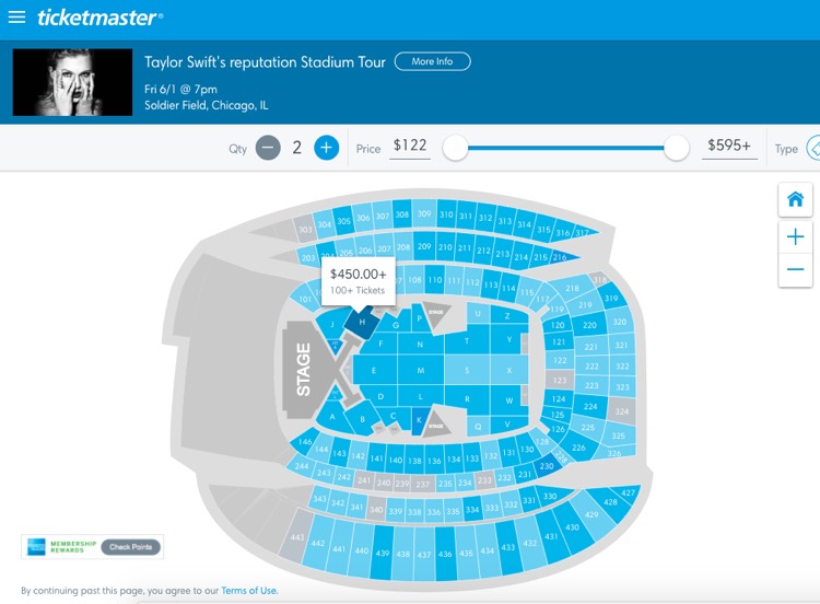 Taylor Swifts Reputation Tour Is A Flop Half Filled