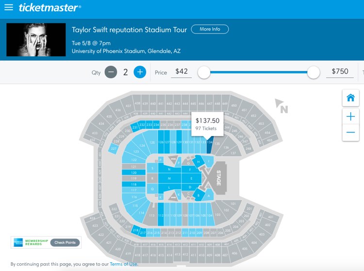 Ticketmaster Hollywood Bowl Seating Chart