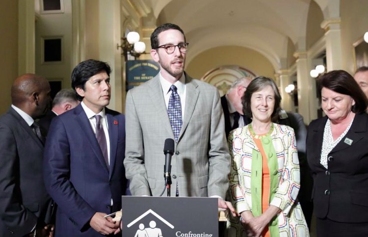 California State Senator Scott Wiener, who authored SB 822.