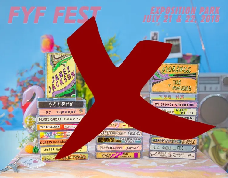 FYF Fest 2018: Cancelled
