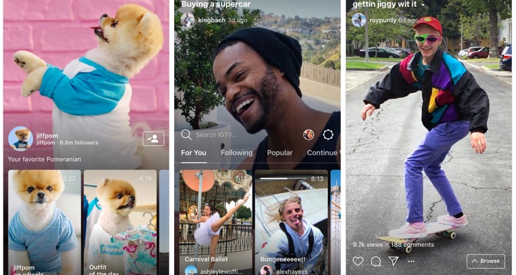 Vertically-oriented IGTV is totally re-orienting the game.