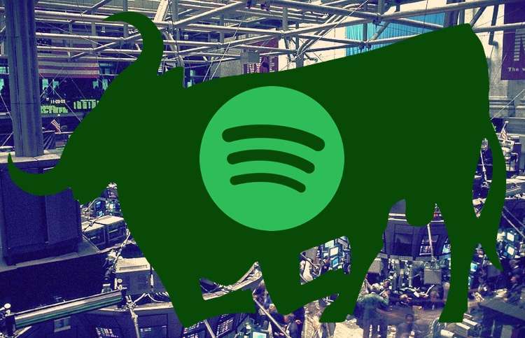 Spotify the bull