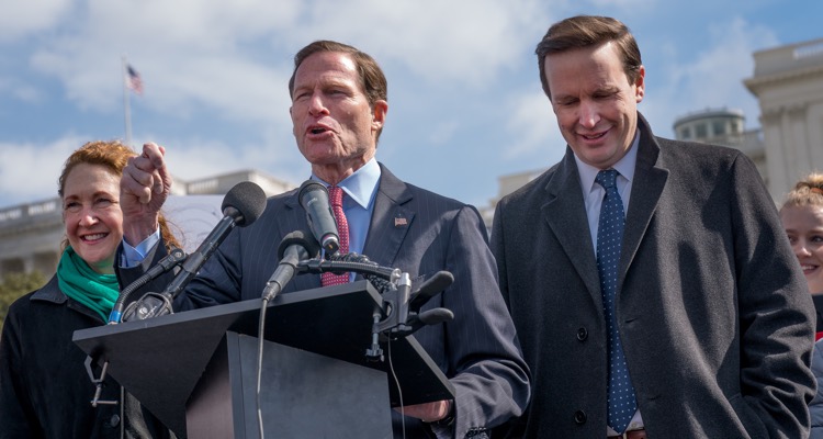 Senator Richard Blumental, March, 2018 (Lorie Shaull CC 2.0)