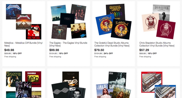 Some high-priced vinyl bundles for the 'obsessed' aficionado