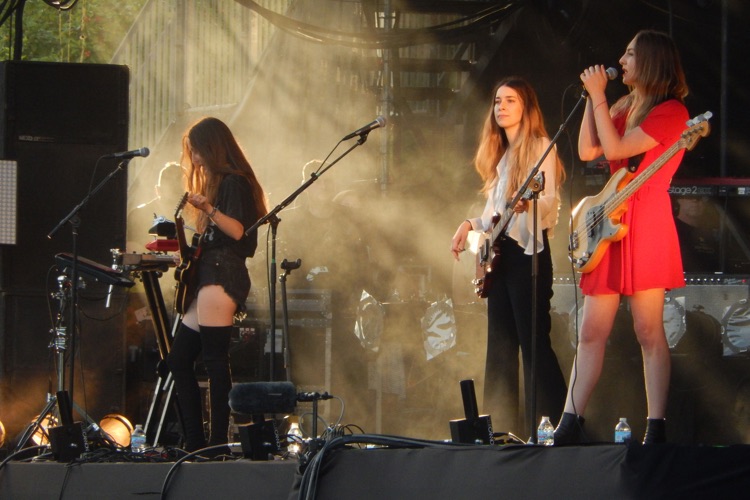 HAIM: Just a few of the millions of new female guitar players