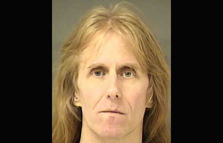 Mugshot of Manowar guitarist Karl Logan (Mecklenburg County Sheriffs Office)