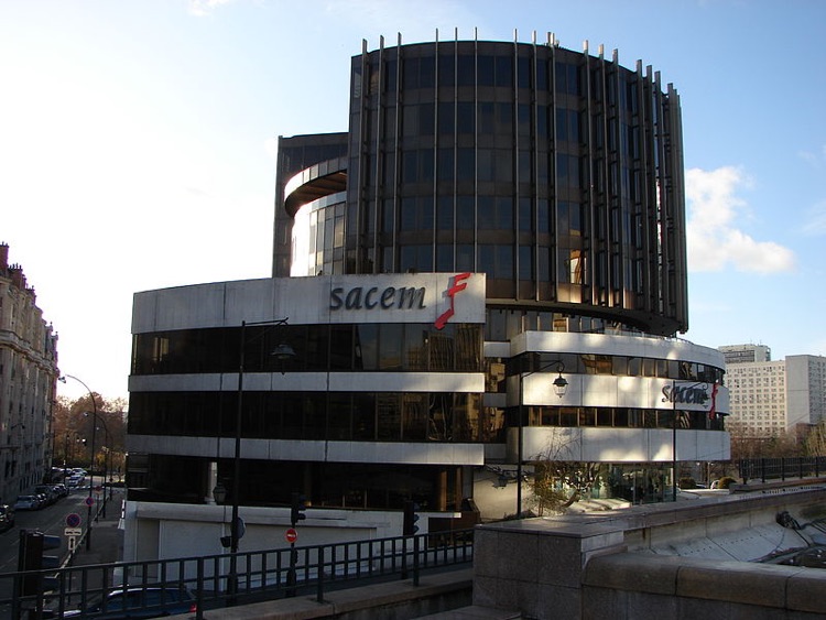 SACEM headquarters, Neuilly-sur-Seine, France.