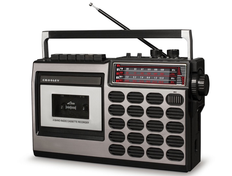 The Crosley CT100 cassette player.